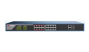 DS-3E1318P-E 16 Port Fast Ethernet Web POE Switch